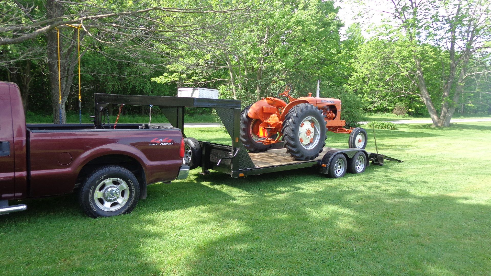 Loading/Hauling tractors? AllisChalmers Forum Page 1